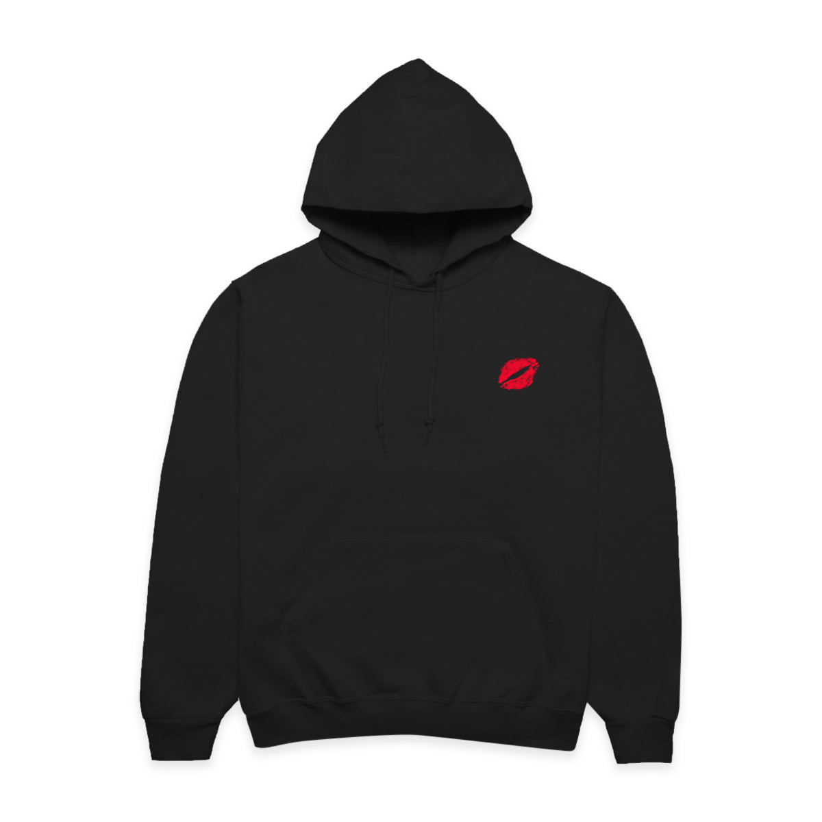 finding it hard to smile black hoodie