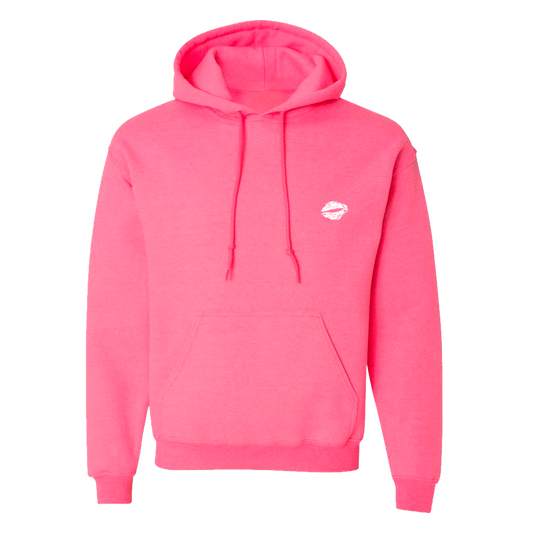 maybe, i'm afraid pink hoodie