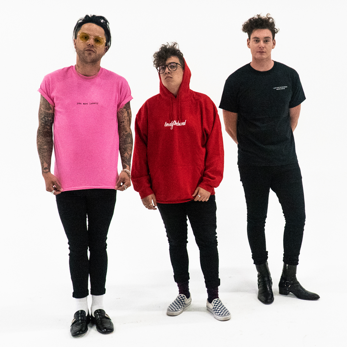 you are lovely pink t-shirt