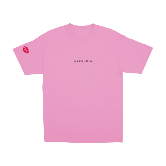 you are lovely pink t-shirt